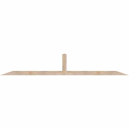 Ekena Millwork Portland Smooth Timber Gable Bracket, Douglas Fir, 108"W x 18"H x 3 1/2"D x 3 1/2"F, 4/12 Pitch GBW108X18X0404POR00SDF